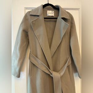100% Wool Tailored Coat